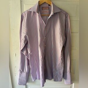 Thomas Pink Slim Fit Prestige Dress Shirt